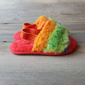 Ugg Fluff Yeah Rainbow Cali Collage Slide